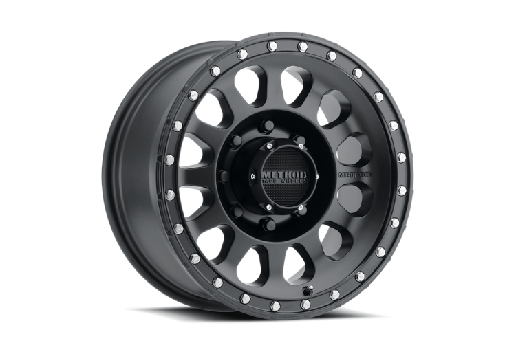 Method Race Wheels MR31579087512N for Ford Excursion 2000–2005 – matte black method wheels for off-road performance