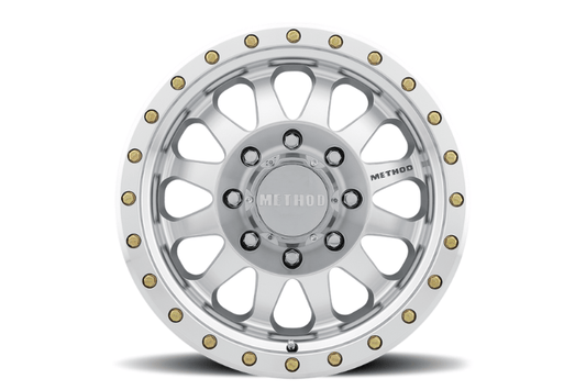Method Race Wheels MR30478587300 for Ford F250/F350 Super Duty 1999-2022 – Double Standard Machined-Clear Coat Finish for durable off-road wheels
