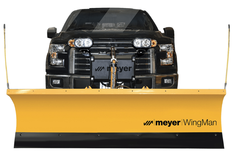 Meyer 28320 WingMan commercial snow plow, a durable snow plow attachment for truck ideal for pros and the best snowplows for pickup trucks
