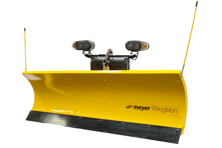Meyer 28320 WingMan commercial snow plow, a durable snow plow attachment for truck ideal for pros and the best snowplows for pickup trucks