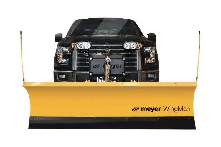 The Meyer 28330 WingMan is a top-tier truck snow plow, ideal as a snow plow attachment for truck for both commercial and large residential use