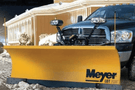Meyer Lot Pro 41750 professional-grade truck snow plow, a heavy-duty commercial snow plow attachment designed for reliable truck performance