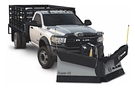 Meyer 53750 Super-V3 9ft 6in commercial snow plow designed for trucks, a durable snow plow attachment and one of the best snowplows for pickup trucks