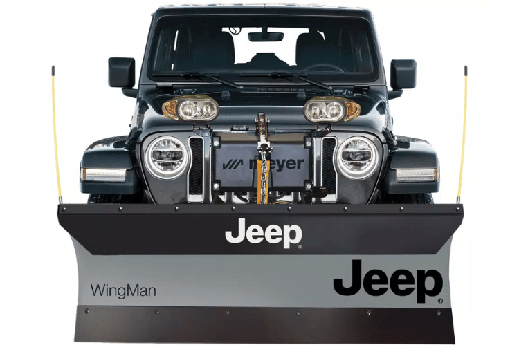 Meyer 78320 WingMan commercial snow plow attachment for truck, one of the best snowplows for pickup trucks and half-ton trucks