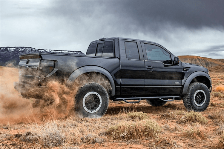 N-Fab F9984CC Nerf bar step system for 1999–2016 Ford F450/F550, featuring tough truck side steps built for durability and confident access