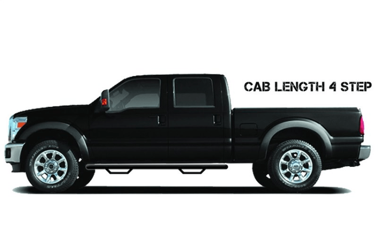 N-Fab F9984CC Nerf bar step system for 1999–2016 Ford F450/F550, featuring tough truck side steps built for durability and confident access