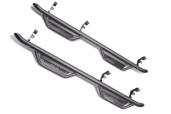 N-Fab Podium Steps 2017-2026 Ford F450 Superduty | Cab-Length Nerf