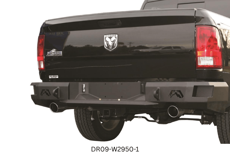 Durable 2018 Dodge Ram 2500 off-road build with Fab Fours protection and Rigid LED lighting