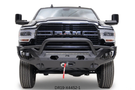 Fully equipped 2024 Dodge Ram 2500 off-road build featuring Fab Fours bumpers and Rigid lighting enhancements