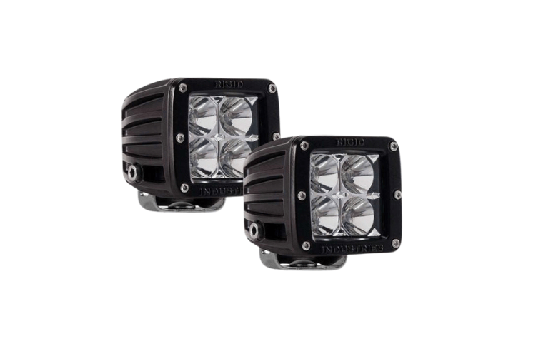 Fully equipped 2024 Dodge Ram 2500 off-road build featuring Fab Fours bumpers and Rigid lighting enhancements