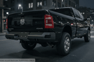 Fully equipped 2024 Dodge Ram 2500 off-road build featuring Fab Fours bumpers and Rigid lighting enhancements