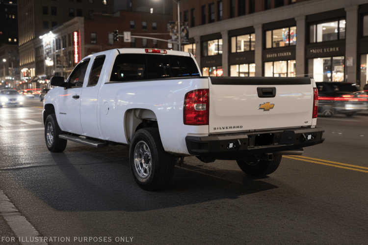 Night Raider Kit installation on a 2007 Silverado 2500HD upgraded for unstoppable night runs with Hammerhead front and rear bumpers and Rigid LED lighting