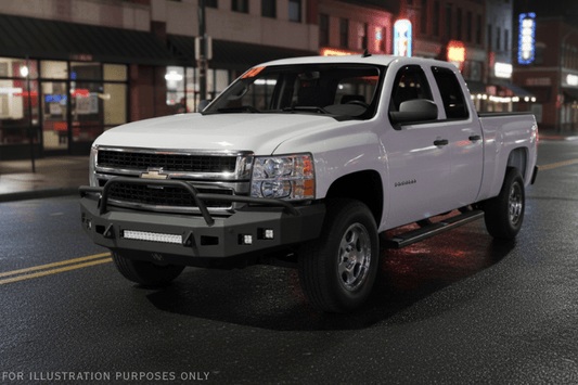 Night Raider Kit installation on a 2007 Silverado 2500HD upgraded for unstoppable night runs with Hammerhead front and rear bumpers and Rigid LED lighting