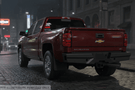 2019 Silverado 2500HD Night Raider Kit setup designed for off-road strength and maximum visibility with Steelcraft bumpers and Rigid LED lighting