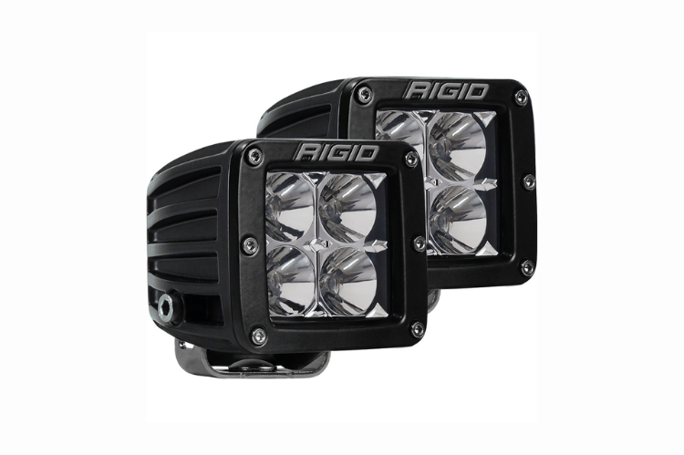 2019 Silverado 2500HD Night Raider Kit setup designed for off-road strength and maximum visibility with Steelcraft bumpers and Rigid LED lighting