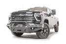 Adventure-ready 2025 Chevy Silverado 2500HD with Night Raider Kit featuring Fab Fours bumpers and Rigid lights