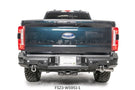 Front and rear bumpers Fab Fours Night Raider kit with Rigid lights for 2024 Ford F250 Superduty heavy-duty truck upgrade