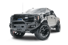 2022 Ford F250 Night Raider Edition combining Fab Fours protection and Rigid lighting performance
