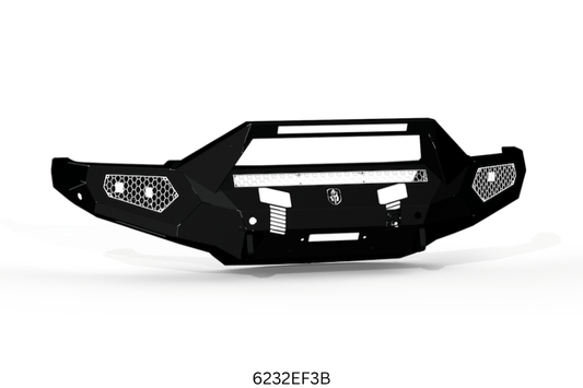 2025 Ford F250 Super Duty Night Raider Kit built for off-road with Road Armor and Rigid lighting