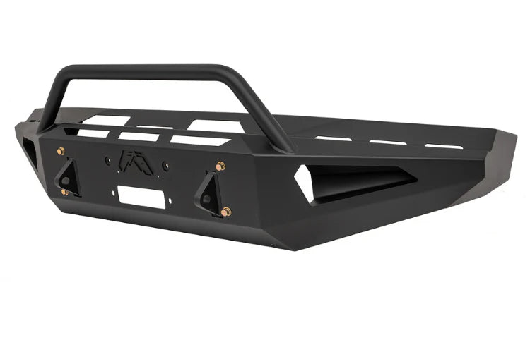 2009 Dodge Ram 2500 transformed with the Night Raider upgrade — armored by Fab Fours Red Steel, powered by Rigid lighting.