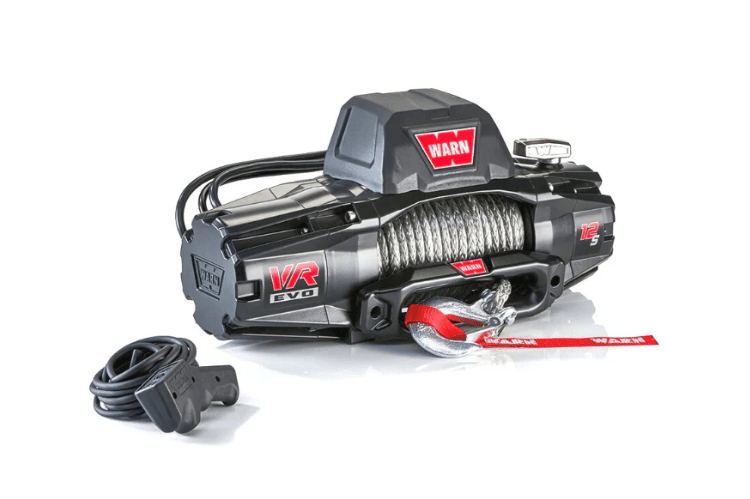 Overland Adventure Kit for a 2004 Ford F250, optimized for heavy-duty service with Hammerhead bumpers, Warn winch, Truxedo rack and ARB roof tent.