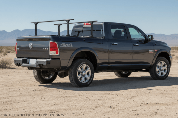 Overland Adventure Kit for a 2018 Dodge Ram 2500, built to thrive under pressure with Fab Fours bumpers, Warn winch, Truxedo rack and ARB rooftop tent.