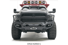Overland Adventure Kit for a 2018 Dodge Ram 2500, built to thrive under pressure with Fab Fours bumpers, Warn winch, Truxedo rack and ARB rooftop tent.