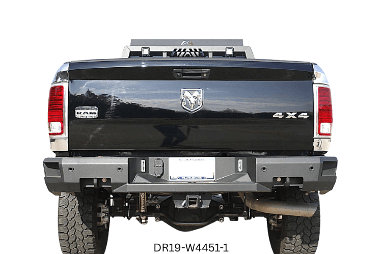 Overland Adventure Kit for a 2024 Dodge Ram 2500, engineered for extreme-duty demands with Fab Fours bumpers, Warn winch, Truxedo rack  and ARB rooftop tent.
