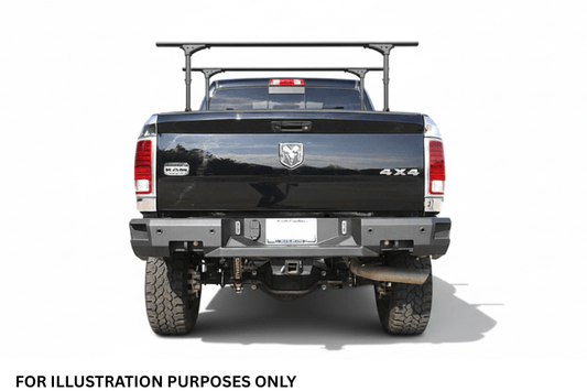 Overland Adventure Kit for a 2024 Dodge Ram 2500, engineered for extreme-duty demands with Fab Fours bumpers, Warn winch, Truxedo rack  and ARB rooftop tent.