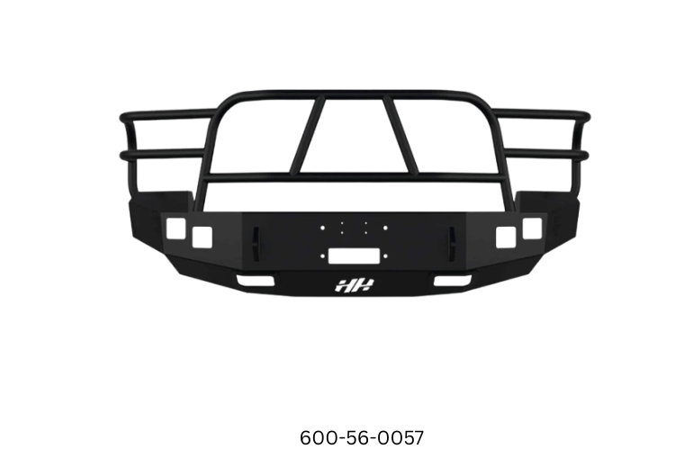 Overland Adventure Kit installed on a 2007 Chevy Silverado 2500 with Hammerhead bumpers, Warn winch, Truxedo rack and ARB roof tent built for any terrain.