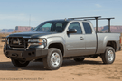 2007 GMC Sierra 2500HD Overland Adventure Kit with Hammerhead bumpers, Warn winch, TruXedo rack and, ARB Rooftop Tent.