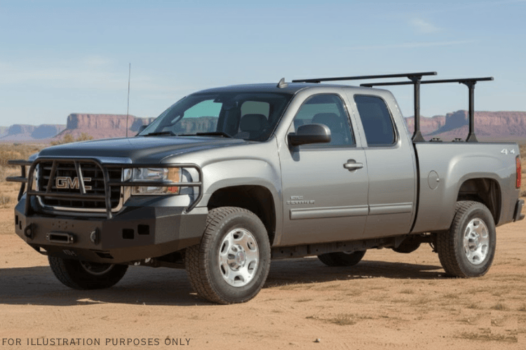 2007 GMC Sierra 2500HD Overland Adventure Kit with Hammerhead bumpers, Warn winch, TruXedo rack and, ARB Rooftop Tent.