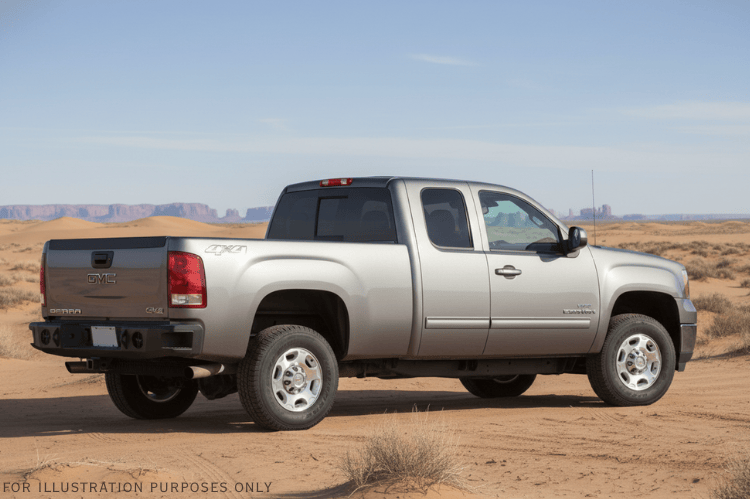 2007 GMC Sierra 2500HD Overland Adventure Kit with Hammerhead bumpers, Warn winch, TruXedo rack and, ARB Rooftop Tent.