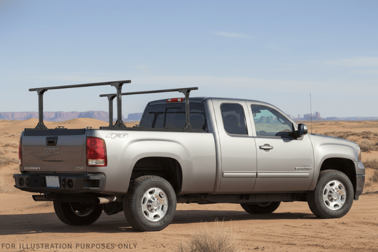 2007 GMC Sierra 2500HD Overland Adventure Kit with Hammerhead bumpers, Warn winch, TruXedo rack and, ARB Rooftop Tent.