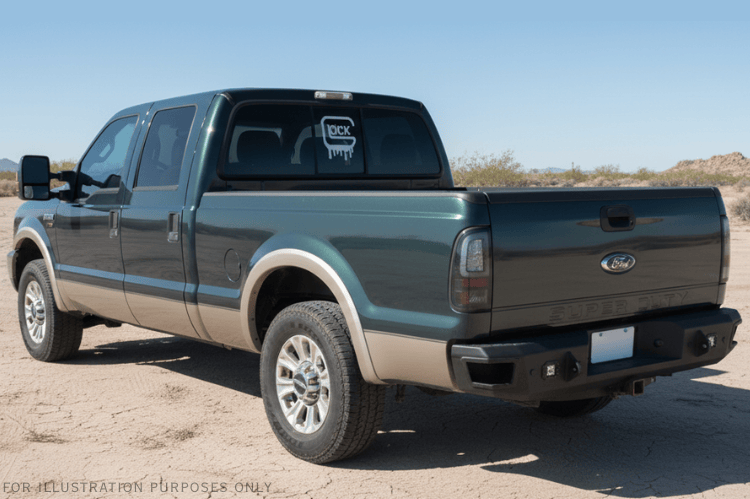 Overland Adventure Kit for a 2007 Ford F250 Superduty, engineered for extreme off-road duty with Hammerhead bumpers, Warn winch, Truxedo rack and ARB roof tent.