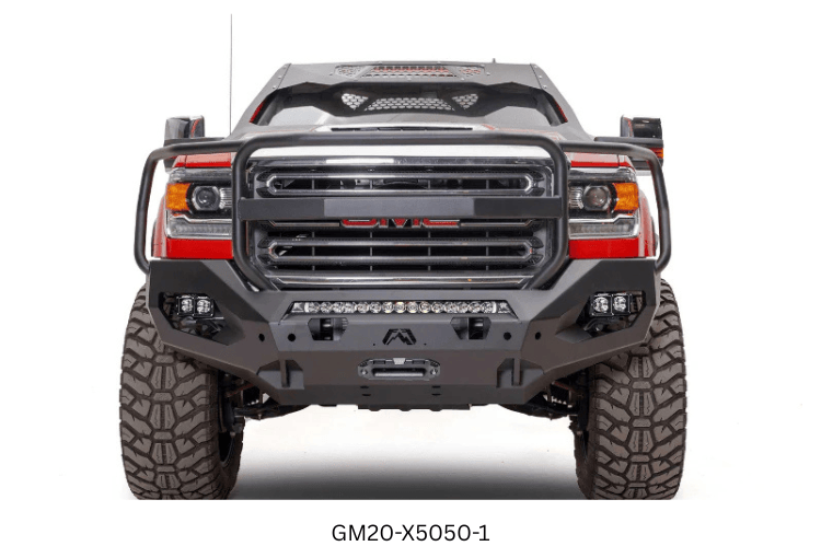 2023 GMC Sierra 2500HD Overland Adventure Kit with Fab Fours bumper, Warn winch, Truxedo rack and, ARB rooftop Tent.