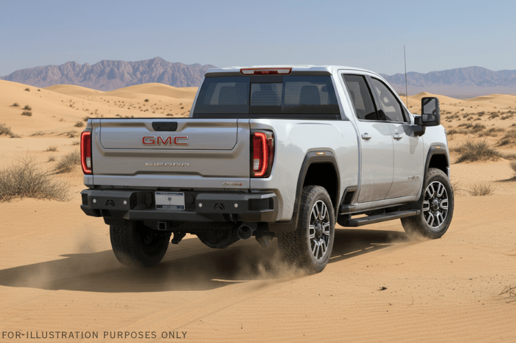 2023 GMC Sierra 2500HD Overland Adventure Kit with Fab Fours bumper, Warn winch, Truxedo rack and, ARB rooftop Tent.