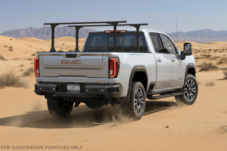 2023 GMC Sierra 2500HD Overland Adventure Kit with Fab Fours bumper, Warn winch, Truxedo rack and, ARB rooftop Tent.