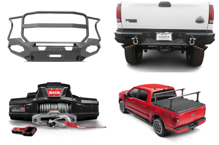 2016 Ford F250 Superduty Overland Adventure Kit built for every expedition with Fab Fours, Warn winch, and Truxedo rack