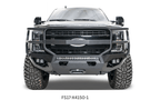 Overland Adventure Kit installed on a 2022 Ford F250 Superduty with Fab Fours bumpers, Warn winch, Truxedo rack and ARB roof tent built for any terrain.