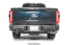 2023 F250 Superduty Overland Adventure Kit featuring Fab Fours bumpers, Warn winch, and Truxedo rack ready for off-road adventures