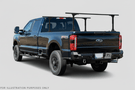 2023 F250 Superduty Overland Adventure Kit featuring Fab Fours bumpers, Warn winch, Truxedo rack and ARB roof tent ready for off-road adventures.