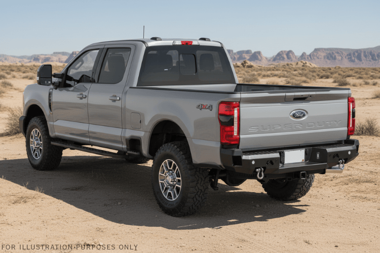 Overland Adventure Kit for a 2024 Ford F250 Superduty , Built for heavy-duty performance with Fab Fours bumpers, Warn winch,Truxedo rack, Rails and Roof tent. 