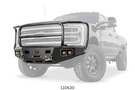 Overland Adventure Kit for a 2025 Ford F250, perfected for long-term durability with Warn & Road Armor bumpers, Warn winch and Truxedo rack.