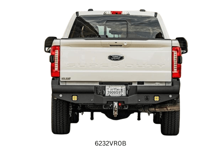 Overland Adventure Kit for a 2025 Ford F250, perfected for long-term durability with Warn & Road Armor bumpers, Warn winch and Truxedo rack.
