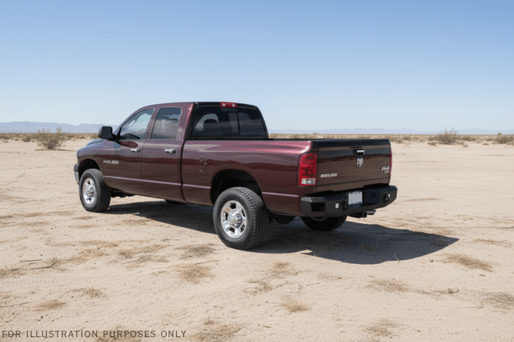 Overland Adventure Kit for a 2005 Dodge Ram 2500, optimized for maximum strength with Hammerhead bumpers, Warn winch, Truxedo rack and ARB rooftop tent.