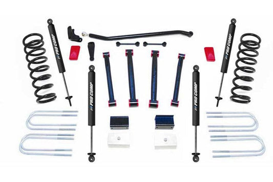 ProComp K2076T Dodge Ram 2500/3500 2009-2010 6″ Short Arm Lift Kit with PRO-X Shocks