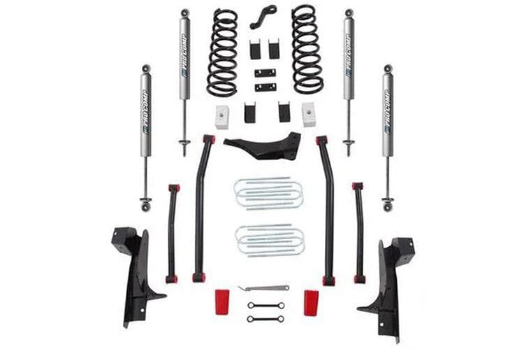 ProComp K2078M Dodge Ram 2500/3500 2009-2010 6″ Long Arm Lift Kit with PRO-M Shocks