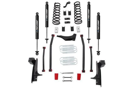 ProComp K2078T Dodge Ram 2500/3500 2009-2010 6″ Long Arm Lift Kit with PRO-X Shocks