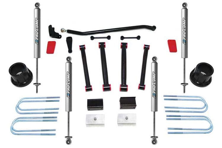 ProComp K2079M Dodge Ram 2500/3500 2009-2010 6″ Short Arm Lift Kit with PRO-M Shocks